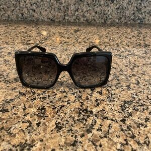 Gucci Black Square Sunglasses